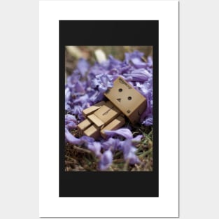 Danbo Lounging in the Jacarandas Posters and Art